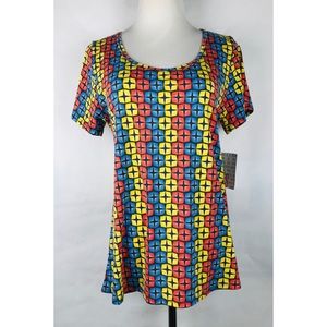 Lularoe Classic Tee Small Short Sleeve Shirt